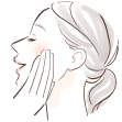 お顔のお悩みイラスト